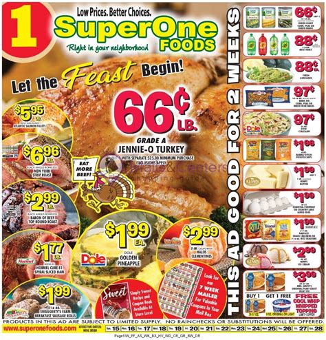 Super One Foods. You can browse weekly ad items, add your own items, and create a shopping list . Check out the great deals happening this week at your neighborhood Marquette Super One Foods grocery store. 